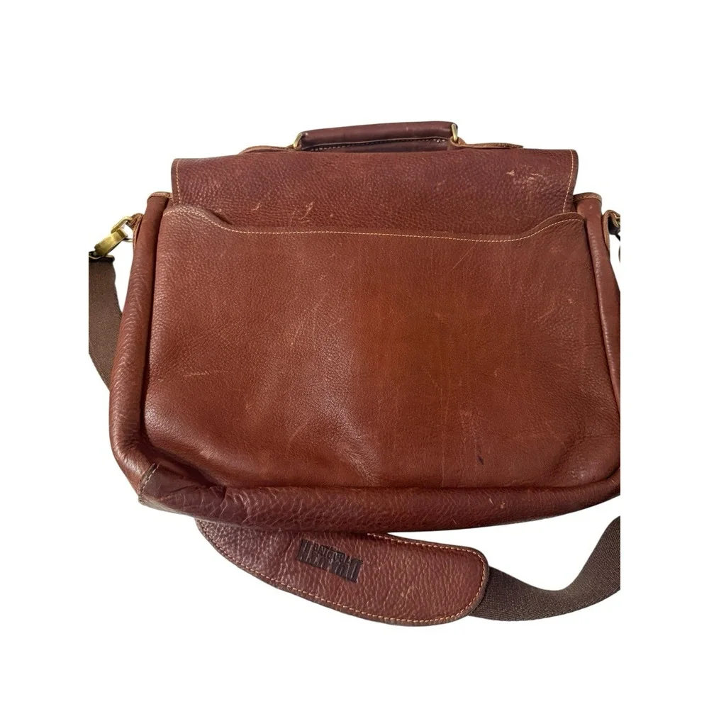Duluth Trading Company All-Business Leather Briefcase